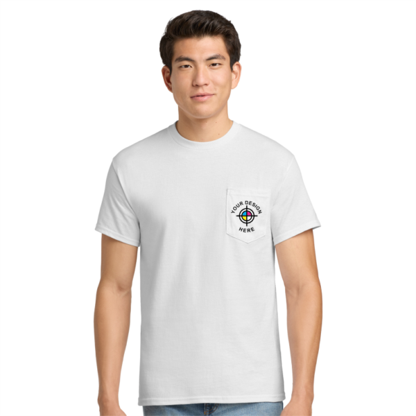 Gildan® - Ultra Cotton® 100% US Cotton T-Shirt with Pocket