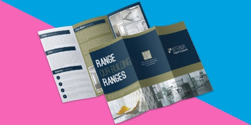 Custom full-color business brochure printing from 305 Print Shop Miami.