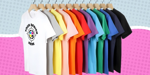 custom color t-shirts for printing in Miami from 305 Print Shop